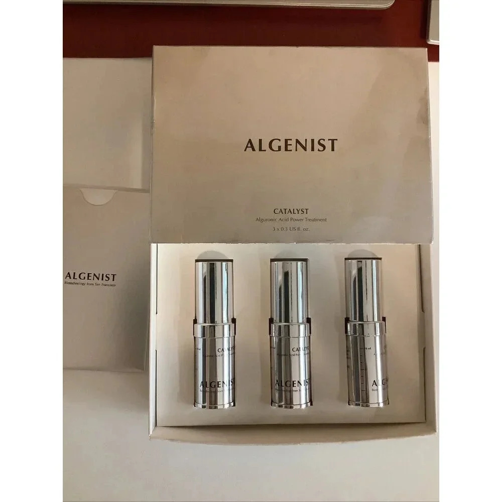 ALGENIST CATALYST  ALGURONIC ACID POWER TREATMENT 0.3 Fl.Oz (3 Pack) New In Box